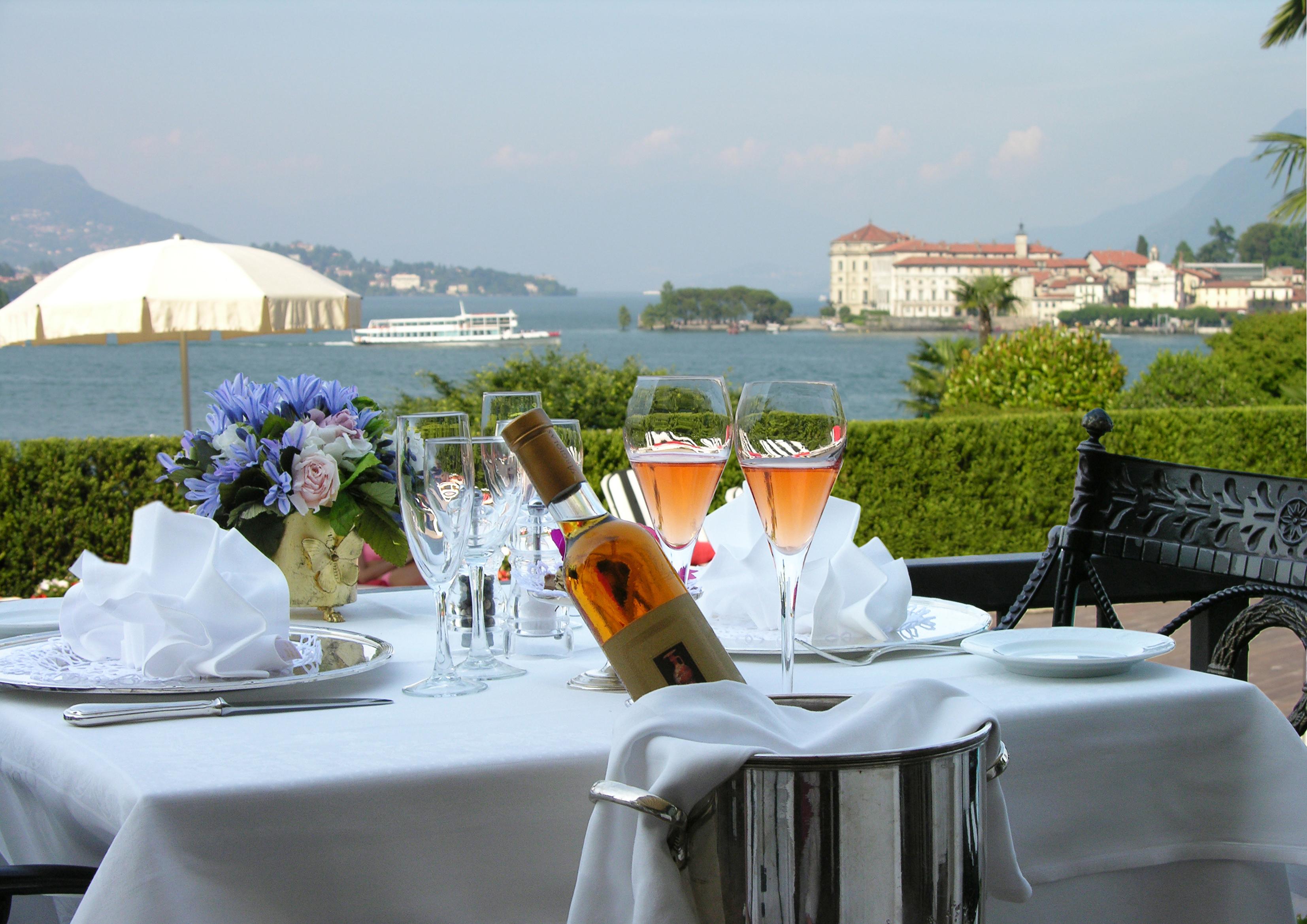 Hotel Villa E Palazzo Aminta Στρέσα Εστιατόριο φωτογραφία